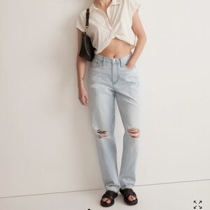 Madewell The Slouchy Boy Jean